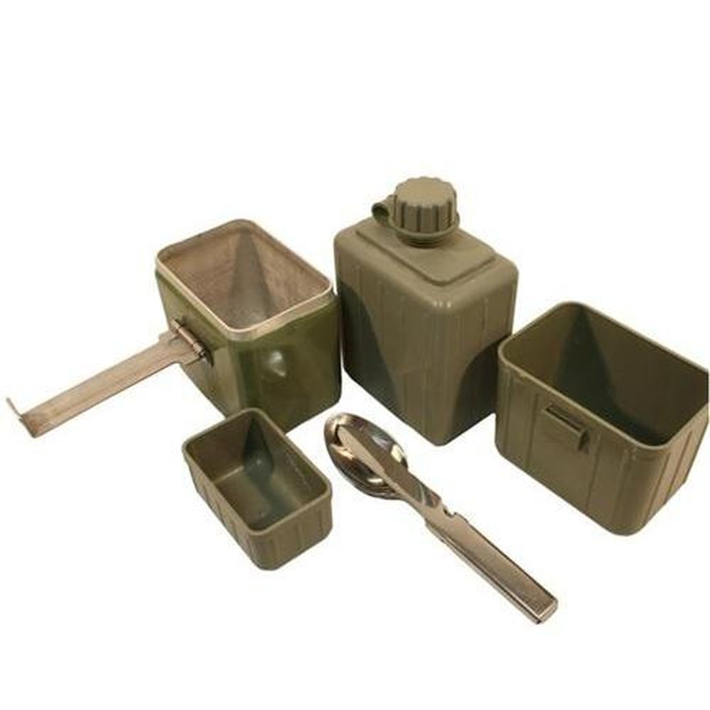 KOMPLETT Essgeschirr jugoslawisch Essbesteck