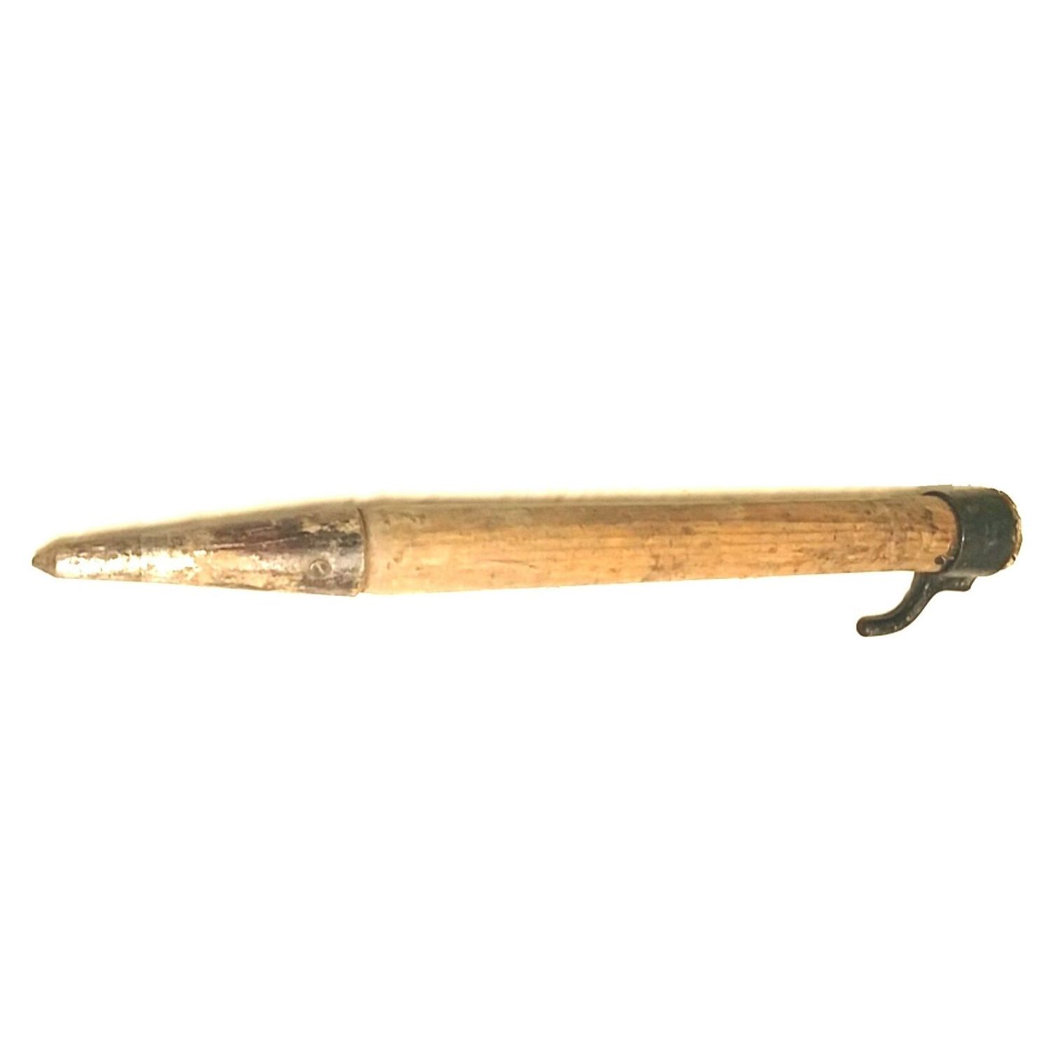 Schweizer Armee Original Zelthering Zeltpflock Zeltnagel Holz 54 cm