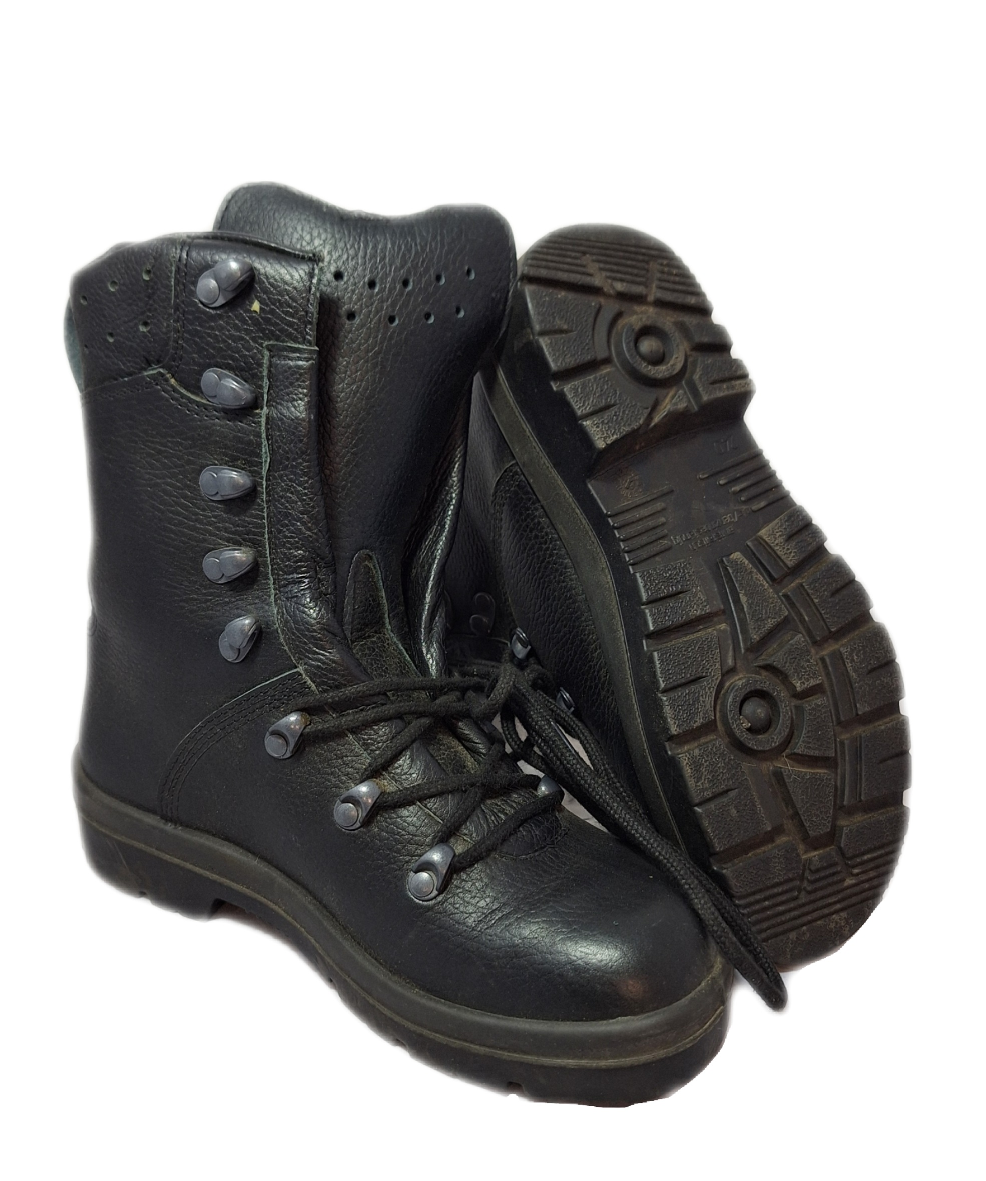 ~147 Kampfstiefel Original Bundeswehr BW Gr. 35 Stiefel Herren Leder Militär