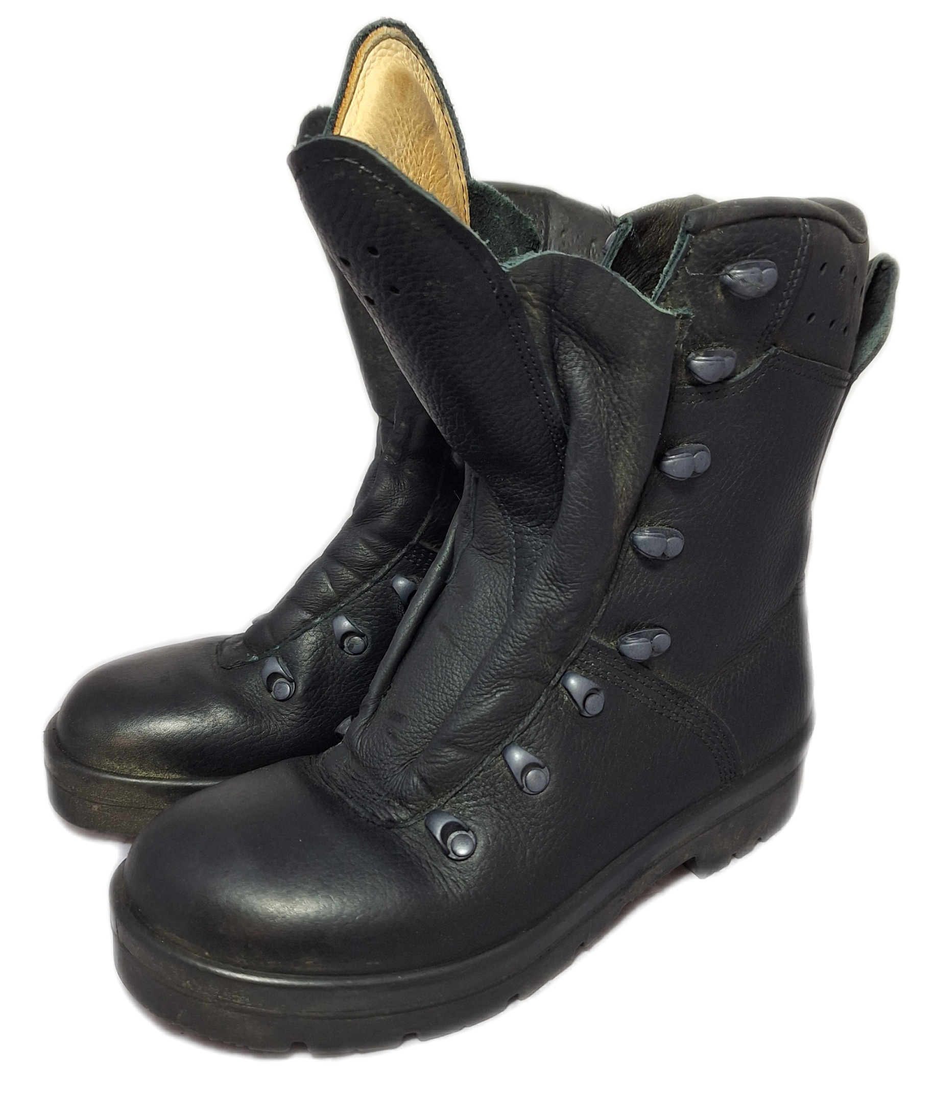 ~138 Kampfstiefel Original Bundeswehr BW Gr. 37 Stiefel Herren Leder Militär