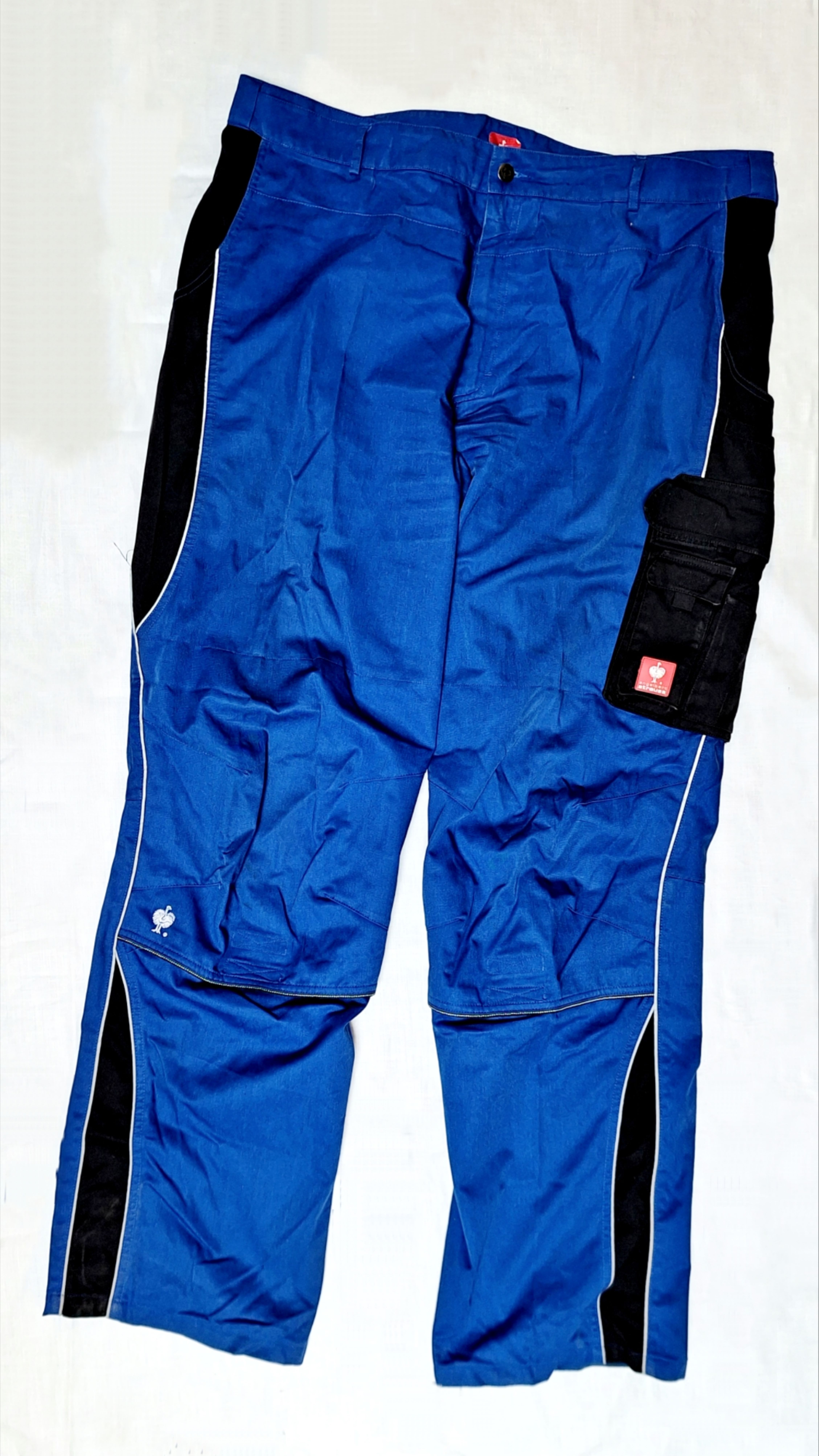 ~95 Arbeitshose Engelbert Strauss Gr. 64 blau Bundhose 2.Wahl Arbeitskleidung
