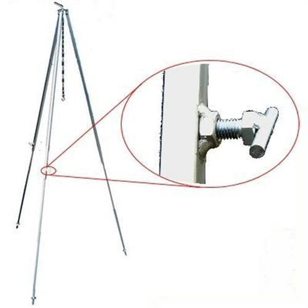 NEU Dreibein für Gulaschkessel +Kette,teleskopisch 1,7m