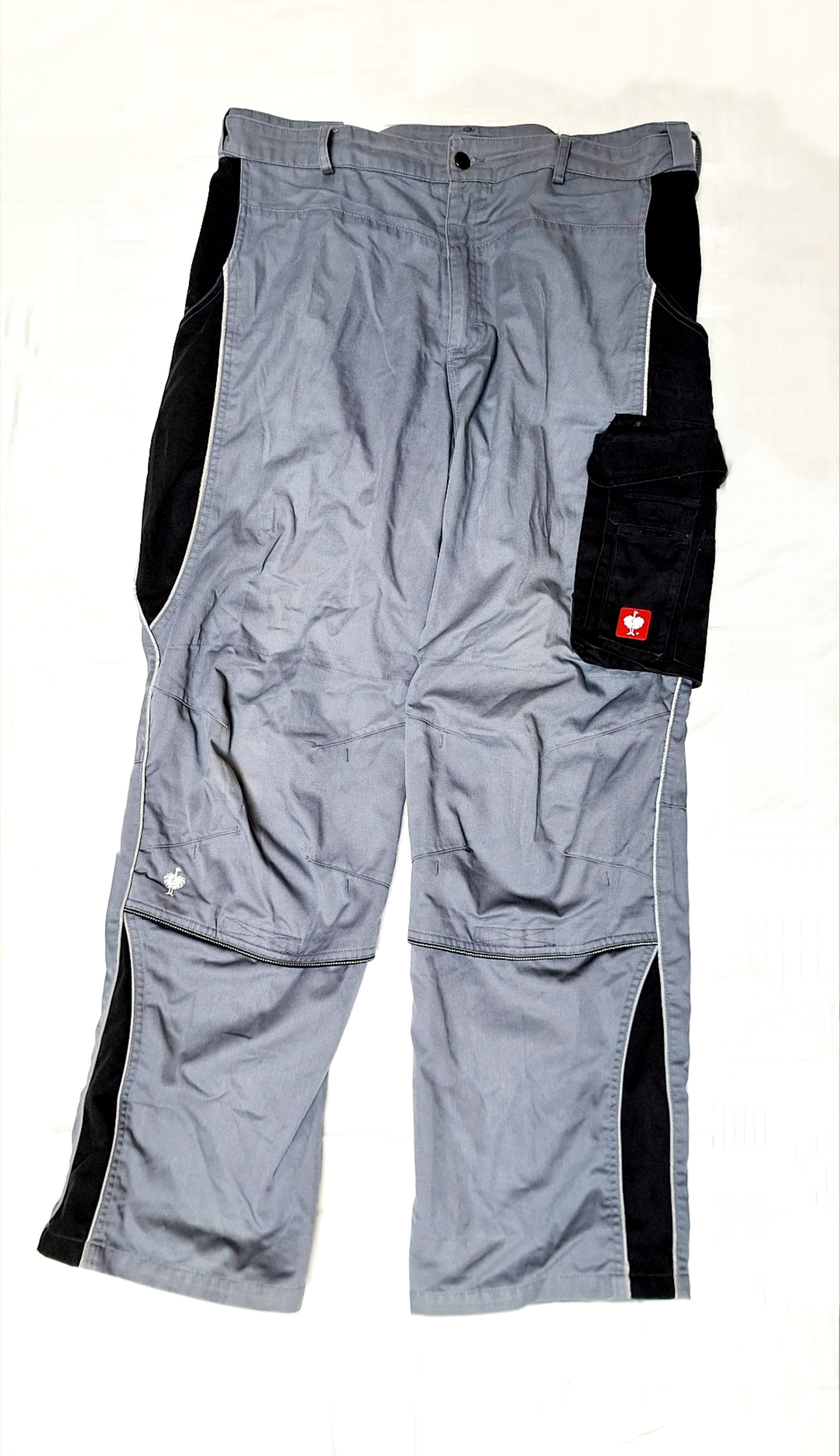 ~90 Arbeitshose Engelbert Strauss Gr. 27 grau Bundhose 2. Wahl Arbeitskleidung