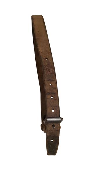 2x Schweizer Lederriemen Pferderiemen dickes Leder 70cm