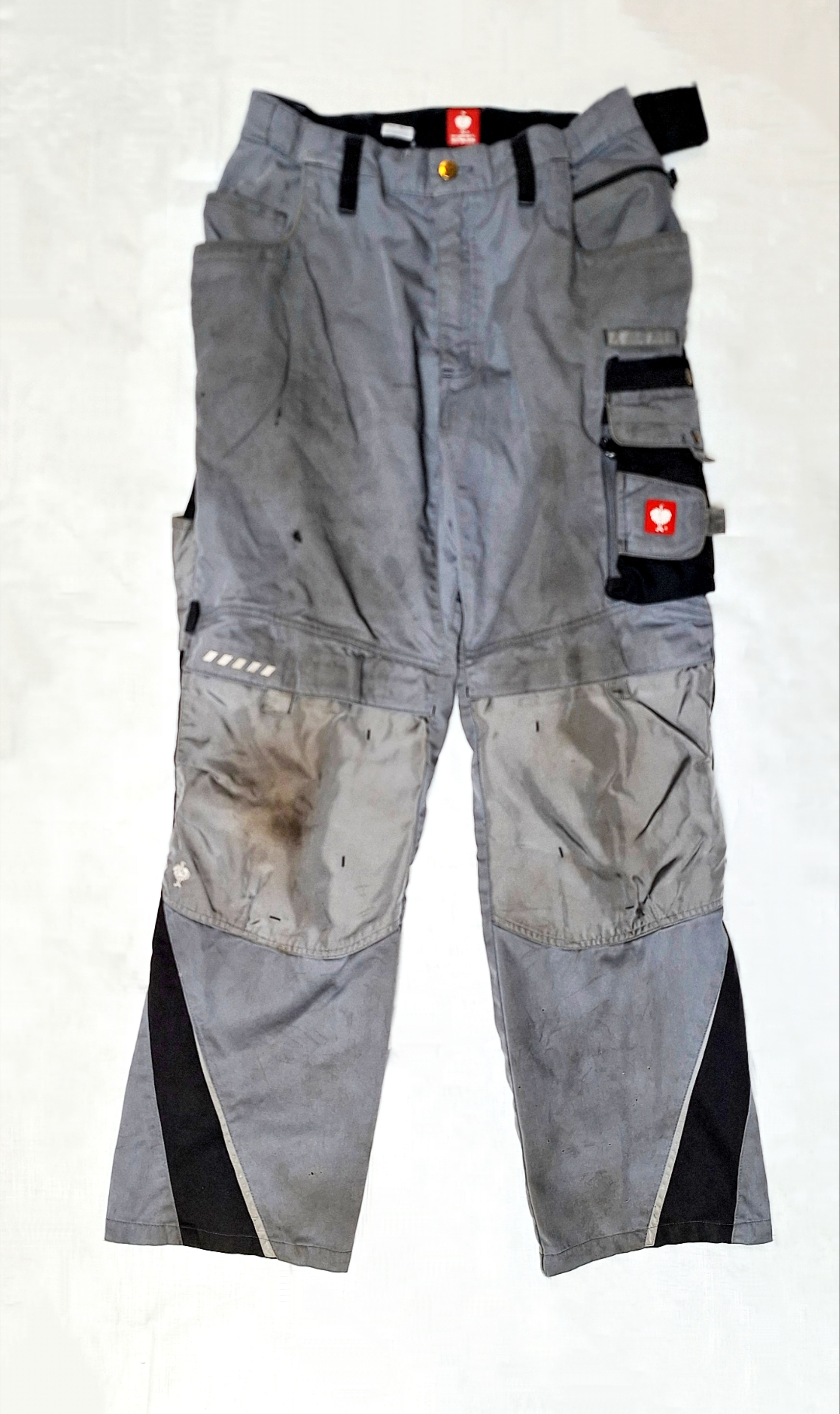 ~81 Arbeitshose Engelbert Strauss Gr. 50 grau Bundhose 2.Wahl Arbeitskleidung