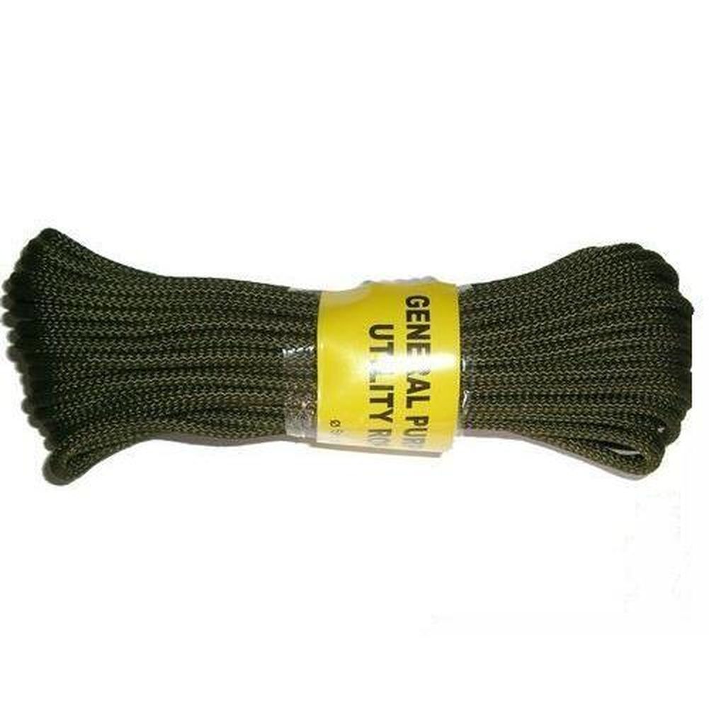 Leine, Seil, Strick Durchmesser 5mm Länge: 15m oliv