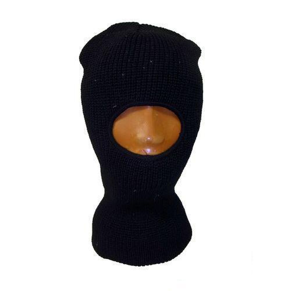 Sturmhaube schwarz 1Loch